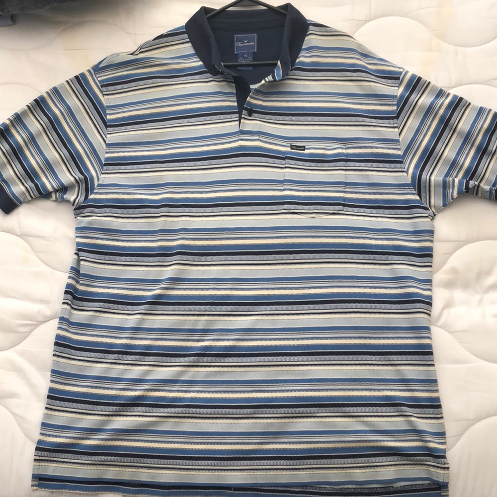 Vintage Faconnable Short Sleeve Polo Shirt